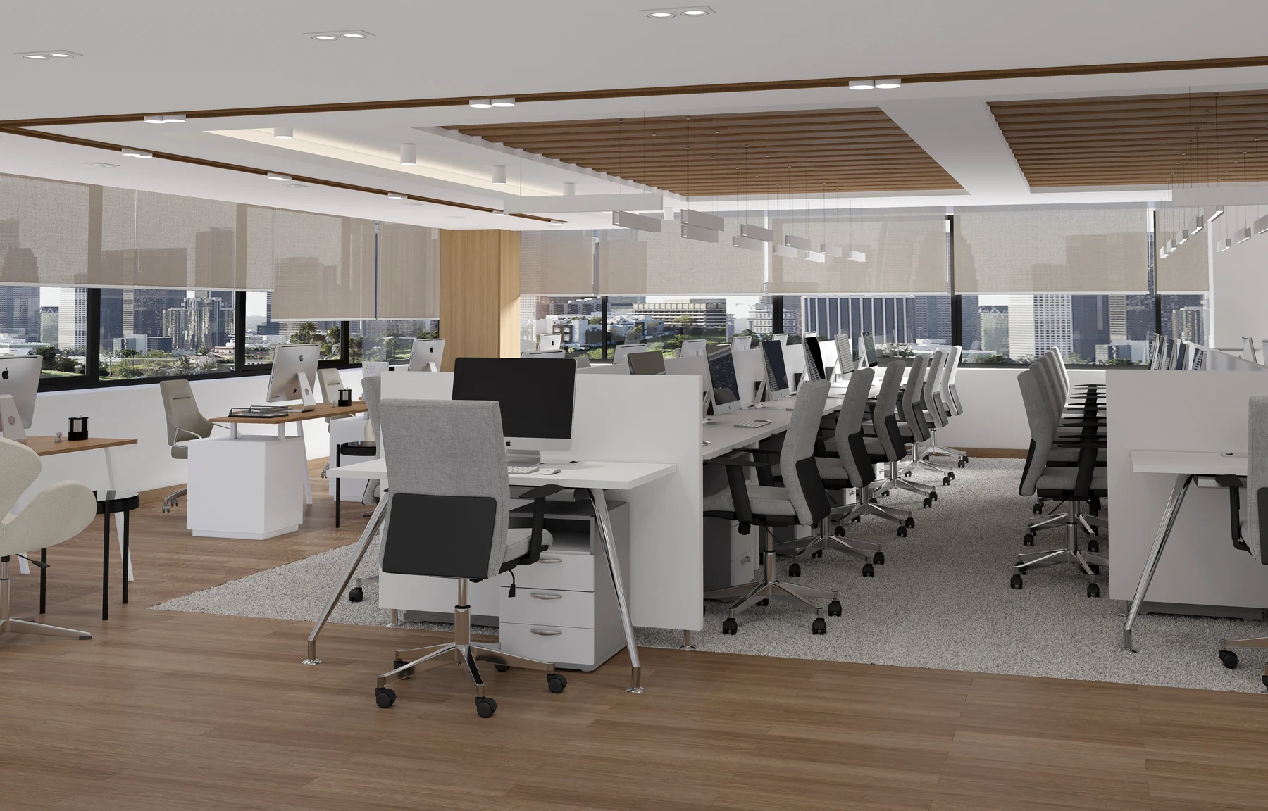 EDECS · Administration · Open workspace · design render