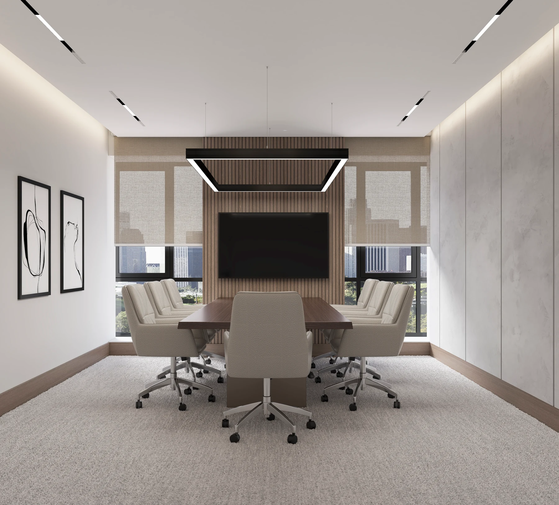 EDECS · Administration · Meeting room · design render