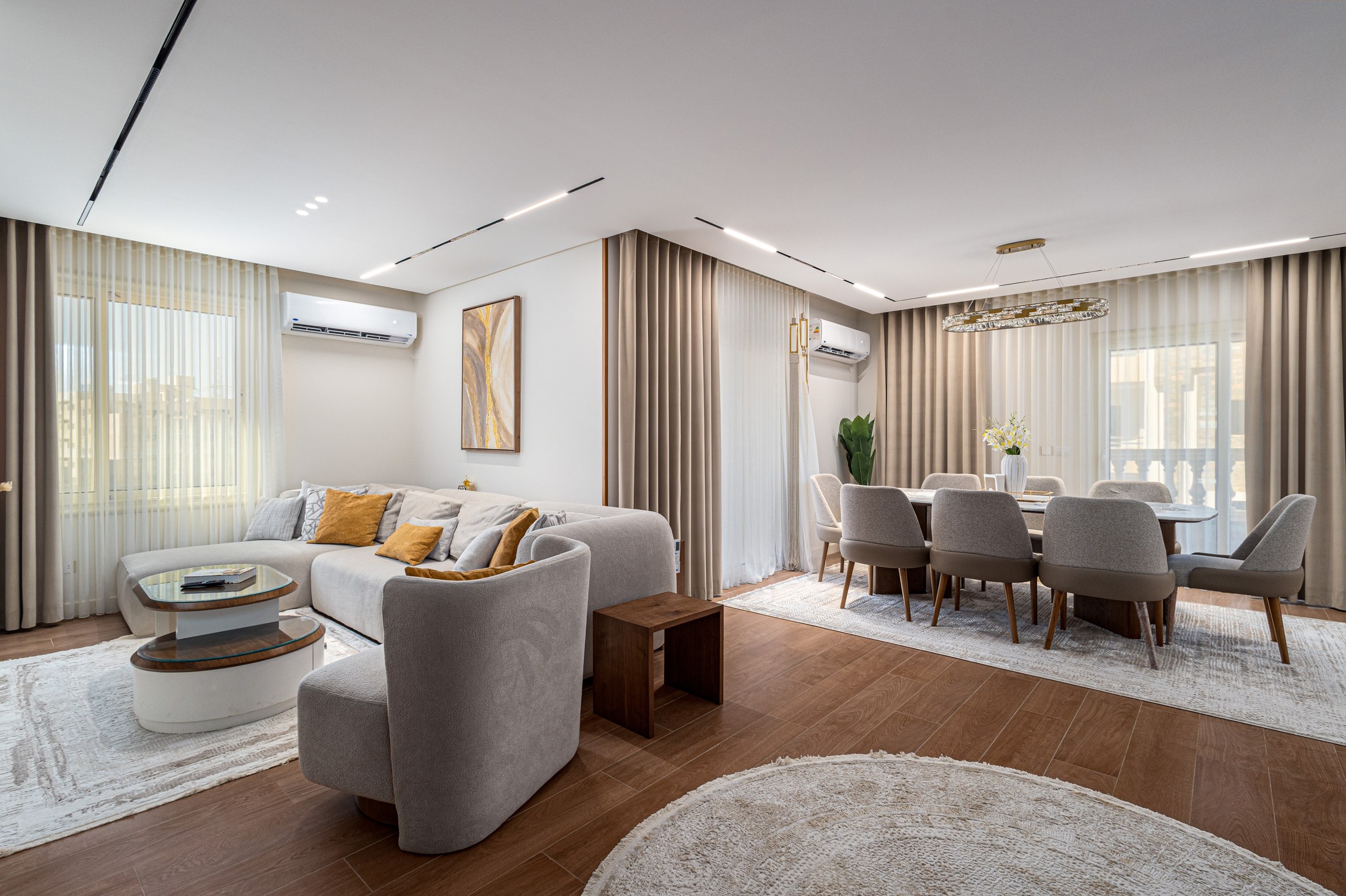 Canaria Apartment — connected living spaces